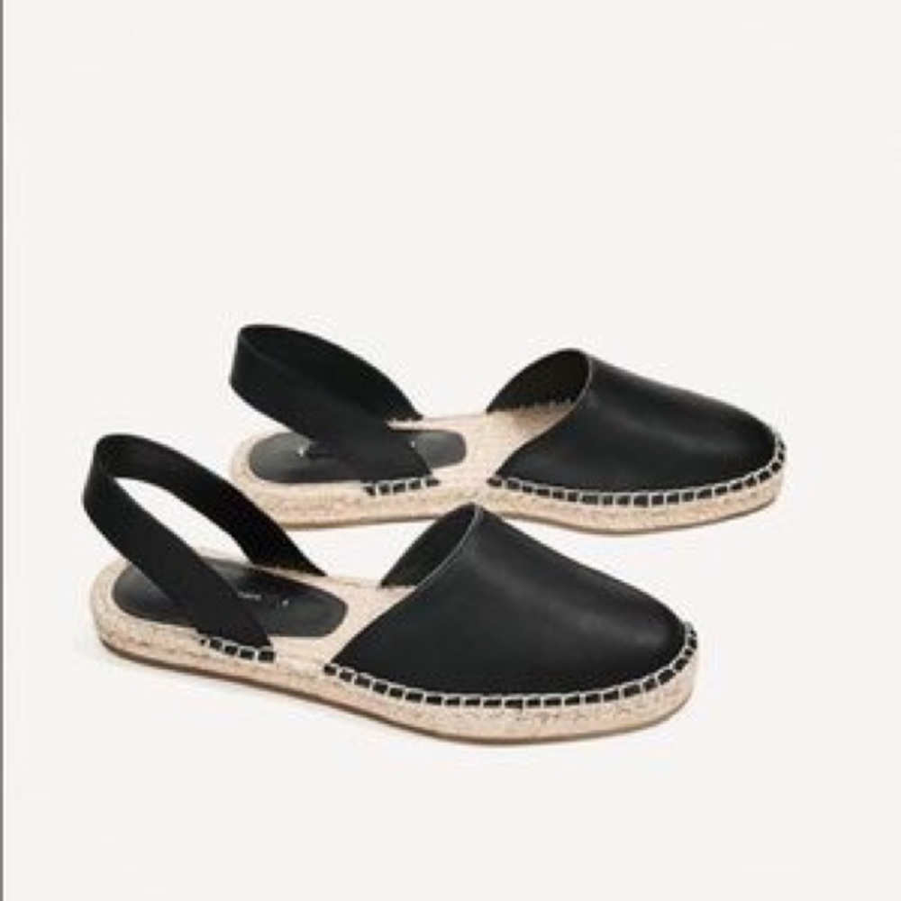 💢SOLD💢Zara slingback espadrille flats